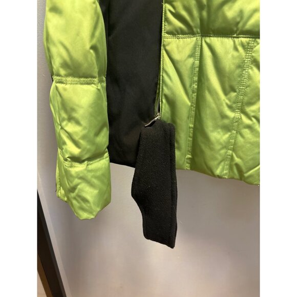 Zero Xposur Womens Insulated Green & Black Puffer Jacket With Hood xl - Picture 7 of 9